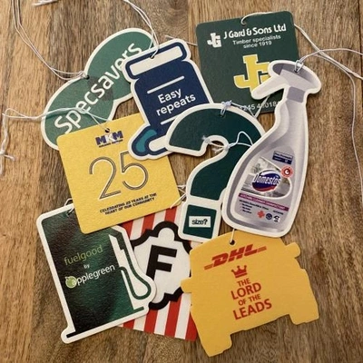 Printed Branded Air Freshener