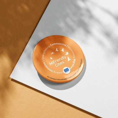 Instagram Pin Badge