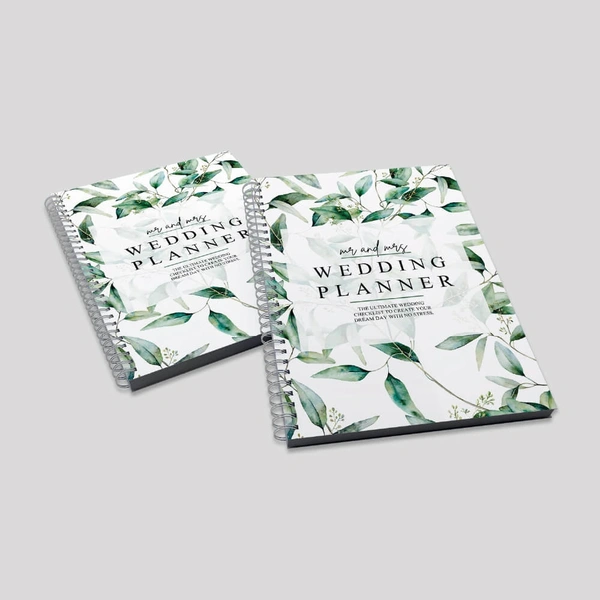 A Size Long Edge Wiro Bound Booklet