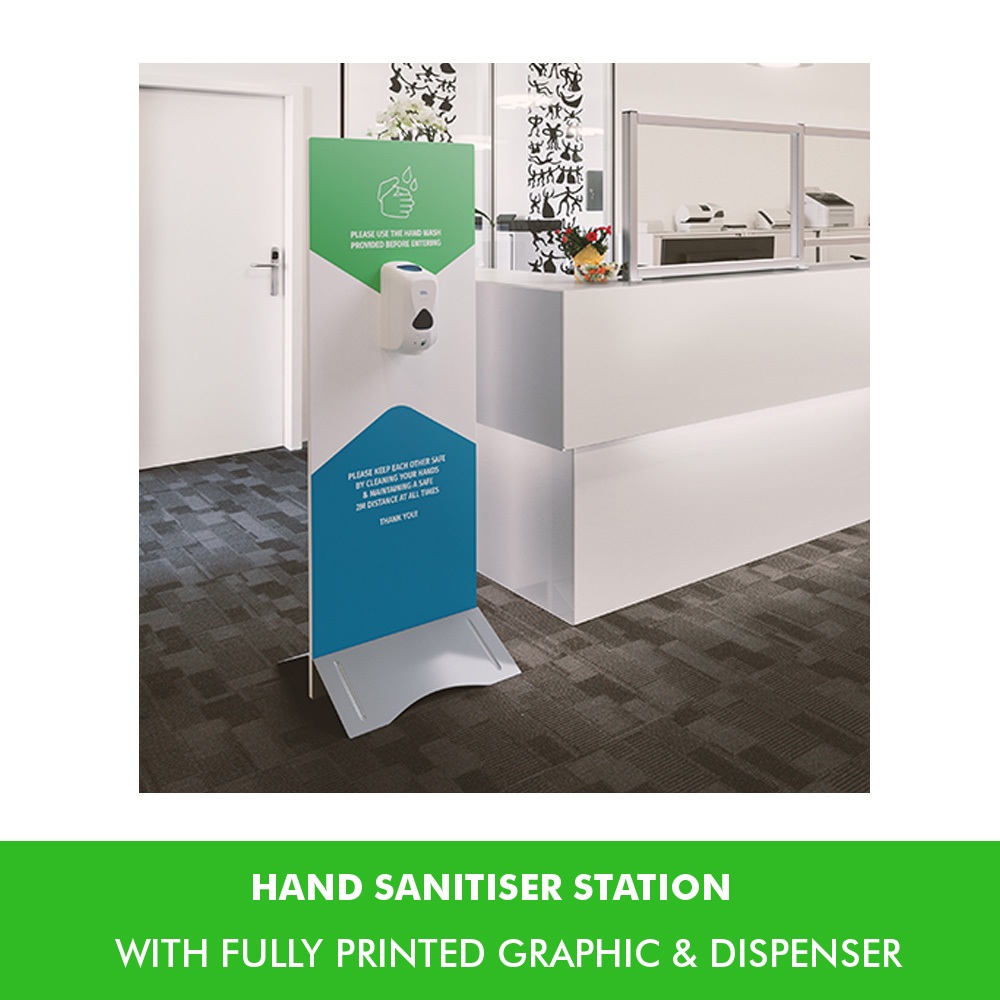 Large Hand Sanitiser Unit